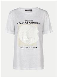 T-SHIRT 7551 7000 73730 ΛΕΥΚΟ REGULAR FIT MARC AUREL