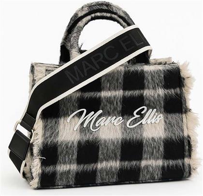 ΓΥΝΑΙΚΕΙΑ ΤΣΑΝΤΑ ΧΕΙΡΟΣ ΜΕ ΚΑΡΟ ΣΧΕΔΙΟ - 59LBUBYCHECKS ΜΑΥΡΟ MARC ELLIS