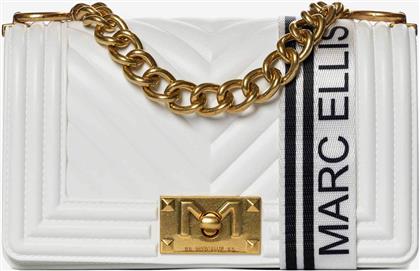ΓΥΝΑΙΚΕΙΑ ΤΣΑΝΤΑ ΩΜΟΥ ΚΑΠΙΤΟΝΕ SMALL - 29LFLATS25 ΛΕΥΚΟ MARC ELLIS