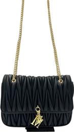 ΓΥΝΑΙΚΕΙΑ ΤΣΑΝΤΑ ΩΜΟΥ ΜΕ ΧΡΥΣΗ ΑΛΥΣΙΔΑ - 59LSISSY33 ΜΑΥΡΟ MARC ELLIS