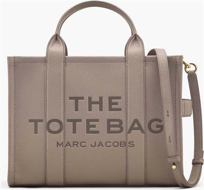 ΓΥΝΑΙΚΕΙΑ ΔΕΡΜΑΤΙΝΗ ΤΣΑΝΤΑ ΧΕΙΡΟΣ ΜΕ LOGO PRINT ''THE MEDIUM TOTE'' - H004L01PF21 ΜΠΕΖ MARC JACOBS