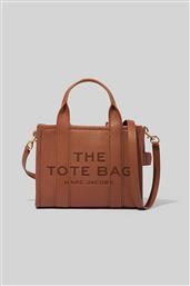 ΓΥΝΑΙΚΕΙΑ ΔΕΡΜΑΤΙΝΗ ΤΣΑΝΤΑ ΧΕΙΡΟΣ ΜΕ LOGO PRINT ''THE SMALL TOTE'' - H009L01SP21 ΚΑΦΕ MARC JACOBS