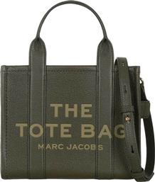 ΓΥΝΑΙΚΕΙΑ ΔΕΡΜΑΤΙΝΗ ΤΣΑΝΤΑ ΧΕΙΡΟΣ ΜΕ LOGO PRINT ''THE SMALL TOTE'' - H009L01SP21 ΚΥΠΑΡΙΣΣΙ MARC JACOBS