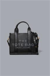 ΓΥΝΑΙΚΕΙΑ ΔΕΡΜΑΤΙΝΗ ΤΣΑΝΤΑ ΧΕΙΡΟΣ ΜΕ LOGO PRINT ''THE SMALL TOTE'' - H009L01SP21 ΜΑΥΡΟ MARC JACOBS