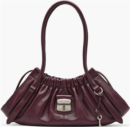 ΓΥΝΑΙΚΕΙΑ ΤΣΑΝΤΑ ΧΕΙΡΟΣ ΜΕ ΜΕΤΑΛΛΙΚΟ ΛΟΓΟΤΥΠΟ ''THE CRISTINA SATCHEL'' - 2F5HSH031H01 ΜΠΟΡΝΤΟ MARC JACOBS