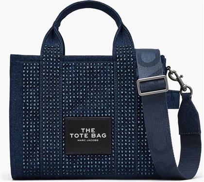 ΓΥΝΑΙΚΕΙΑ ΤΣΑΝΤΑ ΧΕΙΡΟΣ ''THE CRYSTAL DENIM SMALL TOTE'' - 2S5HTT026H03 ΜΠΛΕ ΣΚΟΥΡΟ MARC JACOBS από το NOTOS