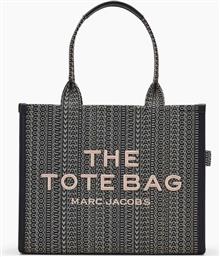 ΓΥΝΑΙΚΕΙΑ ΤΣΑΝΤΑ ΜΕ ΖΑΚΑΡ ΥΦΗ ''TOTE MONOGRAM JACQUARD'' - 2F4HTT014H05 ΜΠΕΖ MARC JACOBS