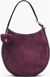 ΓΥΝΑΙΚΕΙΑ ΤΣΑΝΤΑ ΩΜΟΥ HOBO ''THE SUEDE LARGE DUAL HOBO LEATHER'' - 2F5HSH049H01 ΜΠΟΡΝΤΟ MARC JACOBS