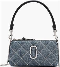 ΓΥΝΑΙΚΕΙΑ ΤΣΑΝΤΑ ΩΜΟΥ ΚΑΠΙΤΟΝΕ ''THE QUILTED DENIM SNAPSHOT CONVERTIBLE'' - 2P5SMN024S03 DENIM BLUE MARC JACOBS