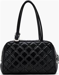 ΓΥΝΑΙΚΕΙΑ ΤΣΑΝΤΑ ΩΜΟΥ ΚΑΠΙΤΟΝΕ ''THE QUILTED DUAL SATCHEL'' - 2F5HSC007H01 ΜΑΥΡΟ MARC JACOBS