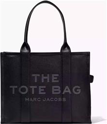 ΓΥΝΑΙΚΕΙΑ ΤΣΑΝΤΑ ΩΜΟΥ ΜΕ LOGO PRINT ''THE LEATHER LARGE TOTE'' - H020L01FA21 ΜΑΥΡΟ MARC JACOBS