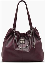 ΓΥΝΑΙΚΕΙΑ ΤΣΑΝΤΑ ΩΜΟΥ ΜΕ ΜΕΤΑΛΛΙΚΟ ΛΟΓΟΤΥΠΟ ''THE CRISTINA TOTE'' - 2F5HTT024H01 ΜΠΟΡΝΤΟ MARC JACOBS