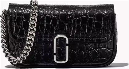 ΓΥΝΑΙΚΕΙΑ ΤΣΑΝΤΑ ΩΜΟΥ ''THE CROC-EMBOSSED J MARC MINI SHOULDER BAG'' - H907L01RE22 ΜΑΥΡΟ MARC JACOBS