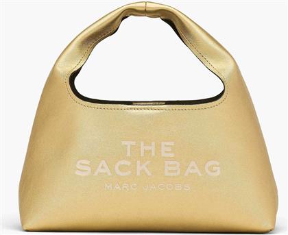 ΓΥΝΑΙΚΕΙΟ MINI BAG ''THE METALLIC LEATHER MINI SACK BAG'' - 2F4HSH019H04 ΧΡΥΣΟ MARC JACOBS