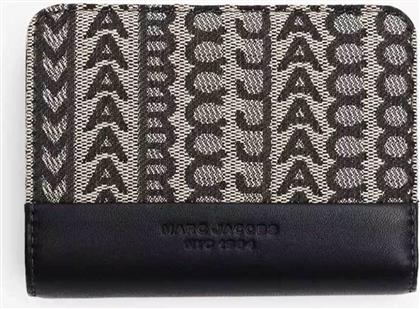 ΓΥΝΑΙΚΕΙΟ ΠΟΡΤΟΦΟΛΙ ΜΕ ALL-OVER PRINT ''THE MONOGRAM JACQUARD MINI COMPACT'' - 2F3SMP040S08 ΜΠΛΕ ΣΚΟΥΡΟ MARC JACOBS