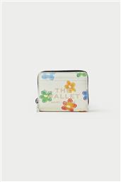 ΓΥΝΑΙΚΕΙΟ ΠΟΡΤΟΦΟΛΙ ΜΕ FLOWER PRINT ''THE MINI COMPACT'' - 2P5SMP011S02 ΕΚΡΟΥ MARC JACOBS
