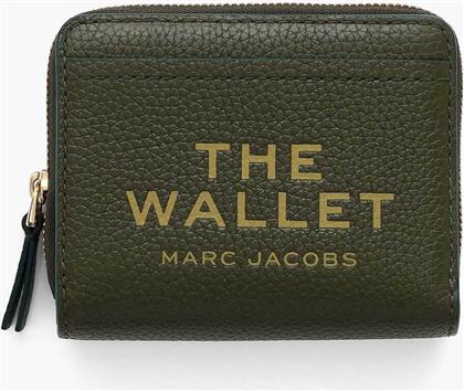 ΓΥΝΑΙΚΕΙΟ ΠΟΡΤΟΦΟΛΙ ΜΟΝΟΧΡΩΜΟ ''THE LEATHER MINI COMPACT WALLET'' - 2R3SMP044S10 ΚΥΠΑΡΙΣΣΙ MARC JACOBS