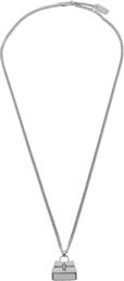 ΚΟΛΙΕ THE ST. MARC CUBAN-LINK CHAIN NECKLACE 2F3JNC001J37 ΑΣΗΜΙ MARC JACOBS