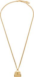 ΚΟΛΙΕ THE ST. MARC CUBAN-LINK CHAIN NECKLACE 2F3JNC001J37 ΧΡΥΣΟ MARC JACOBS