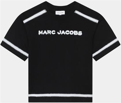 T-SHIRT W60187 D ΜΑΥΡΟ REGULAR FIT MARC JACOBS