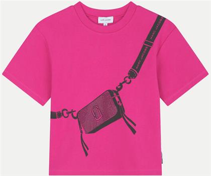 T-SHIRT W60388 D ΡΟΖ REGULAR FIT MARC JACOBS