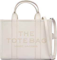 ΤΣΑΝΤΑ THE LEATHER MEDIUM TOTE H004L01PF21 ΕΚΡΟΥ MARC JACOBS