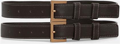 ΔΕΡΜΑΤΙΝΗ ΖΩΝΗ ΓΥΝΑΙΚΕΙΑ, ΧΡΩΜΑ: ΚΑΦΕ, 5BGZ25 7414A MARCIANO BY GUESS