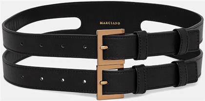 ΔΕΡΜΑΤΙΝΗ ΖΩΝΗ ΓΥΝΑΙΚΕΙΑ, ΧΡΩΜΑ: ΜΑΥΡΟ, 5BGZ25 7414A MARCIANO BY GUESS