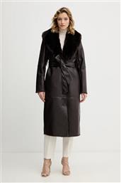 ΠΑΛΤΟ ZOEY ΧΡΩΜΑ: ΚΑΦΕ, 5BGL42 7387A MARCIANO BY GUESS