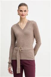 ΠΟΥΛΟΒΕΡ ΜΕ ΠΡΟΣΘΗΚΗ ΜΑΛΛΙΟΥ AFRAH ΧΡΩΜΑ: ΚΑΦΕ, 5BGR23 5893Z MARCIANO GUESS