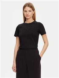T-SHIRT 5RGI02 6298A ΜΑΥΡΟ REGULAR FIT MARCIANO GUESS
