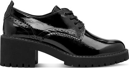 ΓΥΝΑΙΚΕΙΑ ΑΝΑΤΟΜΙΚΑ OXFORDS 2-23769-45-018 ΜΑΥΡΟ ΛΟΥΣΤΡΙΝ MARCO TOZZI