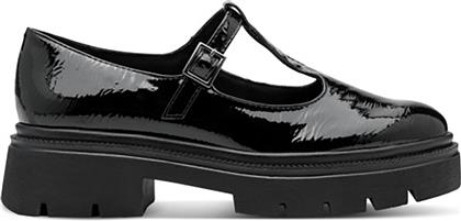 ΜΑΥΡΟ LOAFER ΛΟΥΣΤΡΙΝΙ MARCO TOZZI