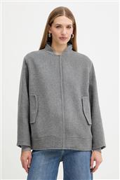 ΜΠΟΥΦΑΝ ΜΕ ΠΡΟΣΘΗΚΗ ΜΑΛΛΙΝΟΥ ΥΦΑΣΜΑΤΟΣ EMME BY ΧΡΩΜΑ: ΓΚΡΙ, 2525086072200 MARELLA