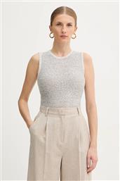 ΓΙΛΕΚΟ ΜΕ ΠΡΟΣΘΗΚΗ ΜΑΛΛΙΟΥ ΧΡΩΜΑ: ΓΚΡΙ, 2523366382200 MARELLA