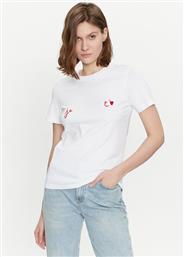 T-SHIRT BRANCA 2413971034 ΛΕΥΚΟ REGULAR FIT MARELLA