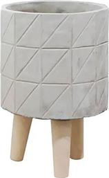 ΚΑΣΠΩ ΜΕ ΒΑΣΗ (Φ16X23.5) ΓΚΡΙ 06-21202-3 MARHOME