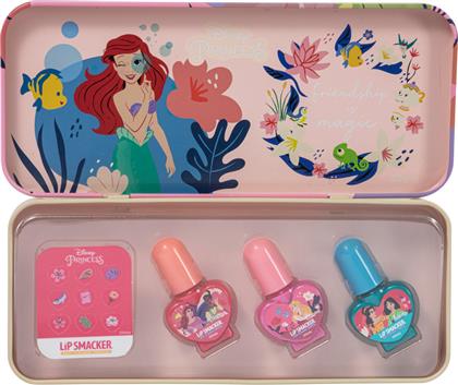 LIP SMACKER ΣΕΤ ΒΕΡΝΙΚΙΑ ΝΥΧΙΩΝ DISNEY PRINCESS NAIL POLISH TIN 1510677E MARKWINS