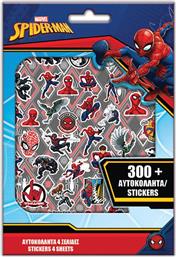 ΑΥΤΟΚΟΛΛΗΤΑ ΜΠΛΟΚ (14,5X21,5ΕΚ.) SPIDERMAN (300ΤΕΜ.) MARVEL