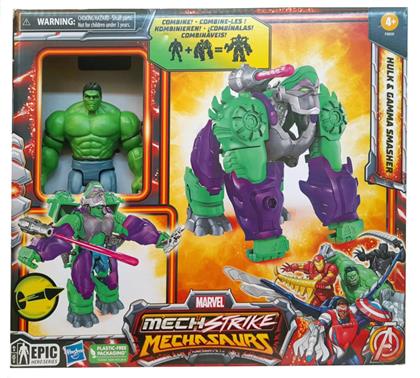 HASBRO MECH STRIKE: MECHASAURUS - HULK ACTION FIGURE 10CM F6600 MARVEL