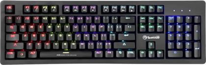 KG916 GAMING ΜΗΧΑΝΙΚΟ ΕΝΣΥΡΜΑΤΟ ΠΛΗΚΤΡΟΛΟΓΙΟ ΜΕ ΔΙΑΚΟΠΤΕΣ ΚΑΙ RGB ΦΩΤΙΣΜΟ (US) MARVO