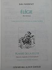 MASSENET - ELEGIE (DES ERINNYES)