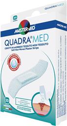 QUADRA MED MEDIO SOFT NON-WOVEN PLASTER STRIPS 78X20MM ΑΥΤΟΚΟΛΛΗΤΟ ΕΠΙΘΕΜΑ ΙΔΑΝΙΚΟ ΓΙΑ ΜΙΚΡΟΤΡΑΥΜΑΤΑ 20 ΤΕΜΑΧΙΑ MASTER AID από το PHARM24