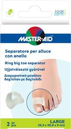 RING BIG TOE SEPARATOR FINGER ΔΙΑΧΩΡΙΣΤΙΚΟ ΜΕΓΑΛΟΥ ΔΑΧΤΥΛΟΥ ΜΕ ΔΑΧΤΥΛΙΔΙ 2 ΤΕΜΑΧΙΑ - LARGE MASTER AID