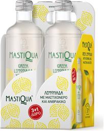 ΛΕΜΟΝΑΔΑ ΜΕ ΜΑΣΤΙΧΟΝΕΡΟ ΦΙΑΛΗ 330ML 3+1 ΔΩΡΟ MASTIQUA