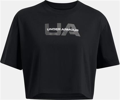 ΜΠΛΟΥΖΑ UA BOXY CROP BRANDED SHORT SLEEVE UNDER ARMOUR