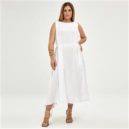 ΑΜΑΝΙΚΟ ΦΟΡΕΜΑ ΒΙΣΚΟΖΗ/ΛΙΝΟ ΜΕ ΖΩΝΗ MAT FASHION