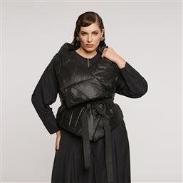 ΑΜΑΝΙΚΟ ΚΡΟΥΑΖΕ PUFFER ΓΙΛΕΚΟ ΜΕ ΖΩΝΗ MAT FASHION