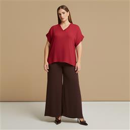 ΜΠΛΟΥΖΑ ESSENTIAL ΜΕ V-ΛΑΙΜΟΚΟΨΗ MAT FASHION