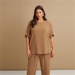 ΜΠΛΟΥΖΑ ΚΡΕΠ AIRWASHED ΑΣΥΜΜΕΤΡΗ MAT FASHION